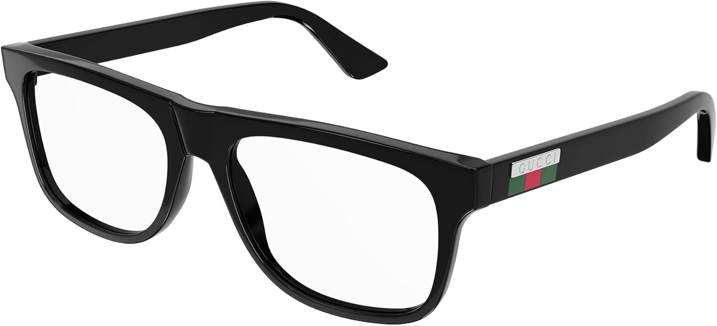 Gucci Demo Rectangular Men's Eyeglasses GG1117O 001 56