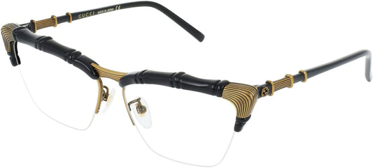 Gucci Cat Eye Optical Frames Black Eyewear Made In Japan Injection Frame Designer Fashion for Everyday Luxury