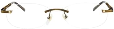 Gucci Round/Oval Optical Frames Gold Gold Transparent Luxury Eyewear Made In Japan Metal Frame Designer Fashion for Everyday Luxury