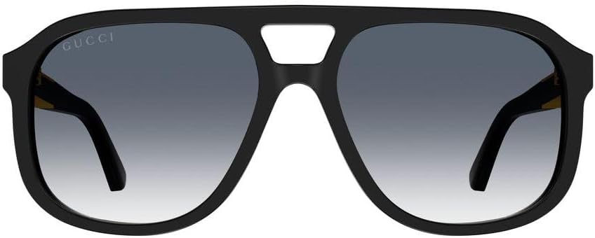 Gucci Pilot Sunglasses GG1188S 002 Black 58mm