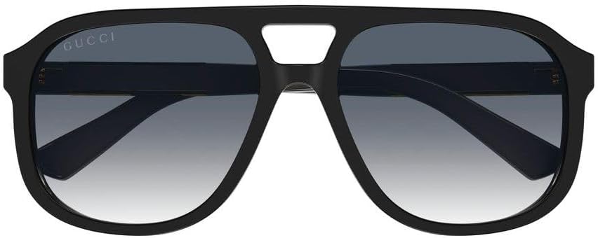 Gucci Pilot Sunglasses GG1188S 002 Black 58mm