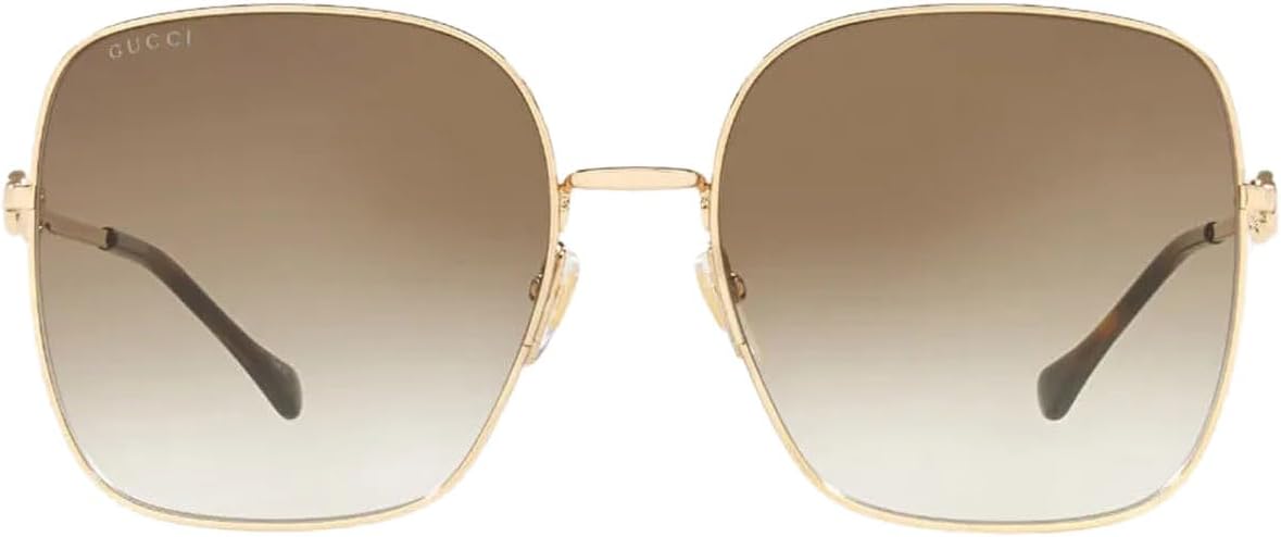 Gucci GG0879S Gold/Brown Shaded 61/18/140 women Sunglasses