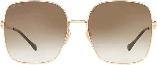 Gucci GG0879S Gold/Brown Shaded 61/18/140 women Sunglasses