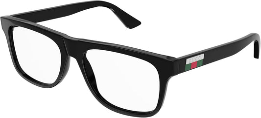 Gucci Demo Rectangular Men's Eyeglasses GG1117O 001 56