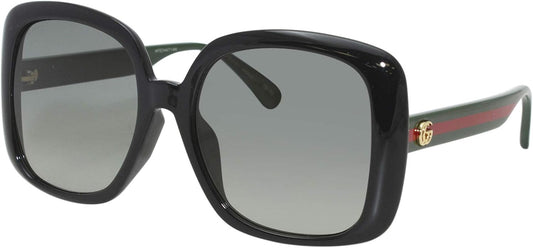 Sunglasses for Women's Gucci GG 0714 SA- 001 Black/Grey Green