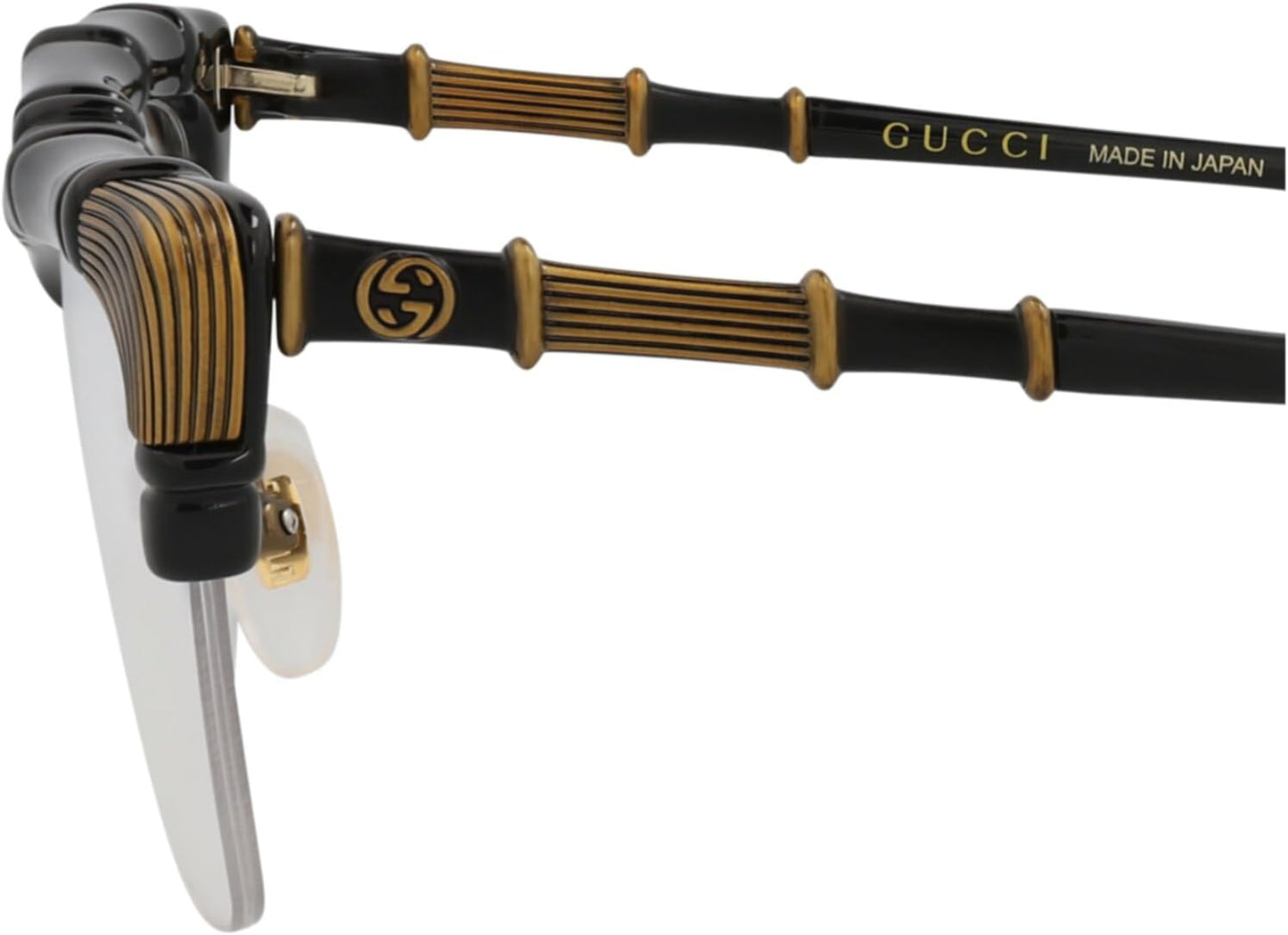 Gucci Cat Eye Optical Frames Black Eyewear Made In Japan Injection Frame Designer Fashion for Everyday Luxury