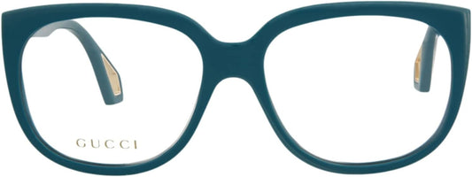 Gucci Square/Rectangle Optical Frames Blue Eyewear Made In Italy Injection Frame Designer Fashion for Everyday Luxury