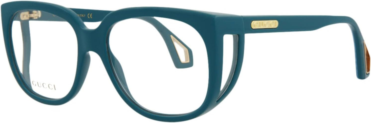 Gucci Square/Rectangle Optical Frames Blue Eyewear Made In Italy Injection Frame Designer Fashion for Everyday Luxury