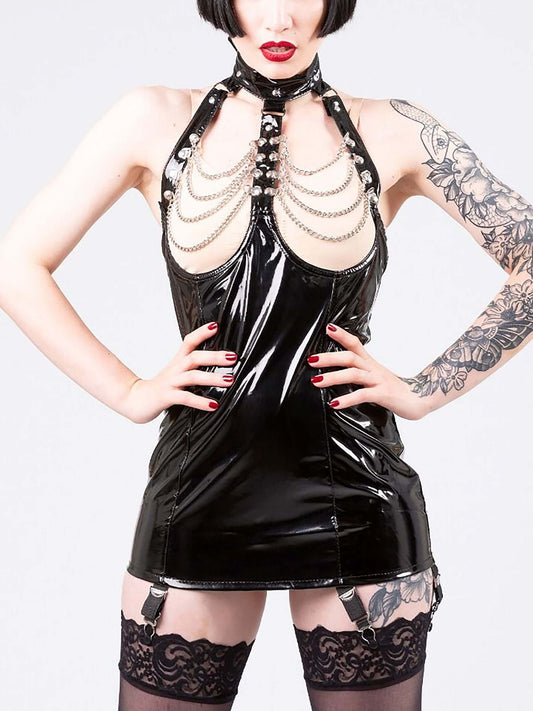 Vinyl dress - Chain
